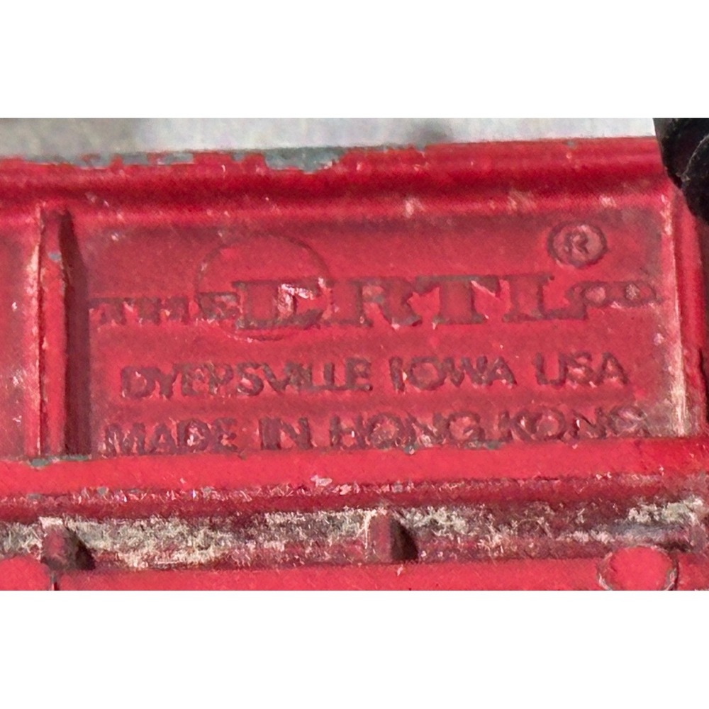 Vintage ERTL 1969 Dodge Charger Gray Orange and Red Farm‎ Trailer Diecast Set - Picture 5 of 7